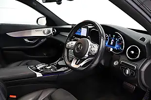 Used 2019 Mercedes-Benz C Class AMG Line Premium Plus Black - Interior and Exterior details 10