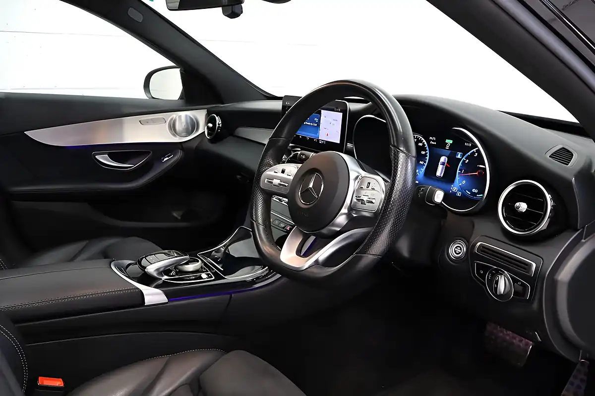 Used 2019 Mercedes-Benz C Class AMG Line Premium Plus Black - Interior and Exterior details 10