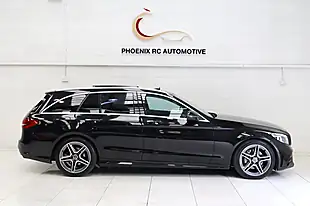 Used 2019 Mercedes-Benz C Class AMG Line Premium Plus Black - Interior and Exterior details 4