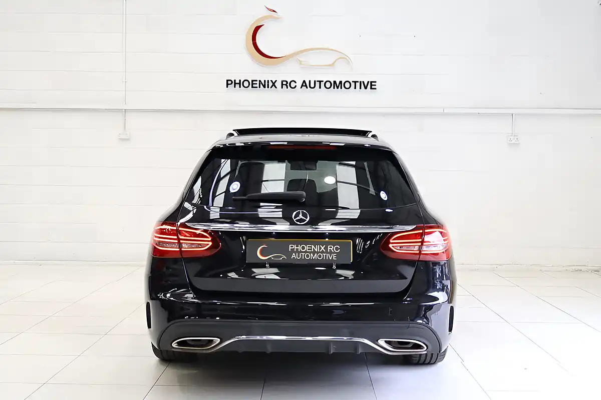 Used 2019 Mercedes-Benz C Class AMG Line Premium Plus Black - Interior and Exterior details 7