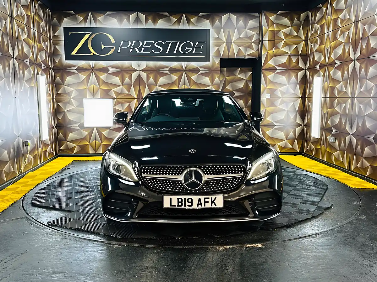 Used 2019 Mercedes-Benz C Class AMG Line Premium Plus Black - Interior and Exterior details 2