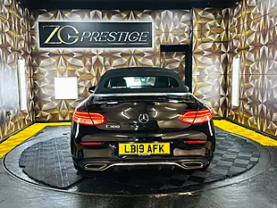 Used 2019 Mercedes-Benz C Class AMG Line Premium Plus Black - Interior and Exterior details 4