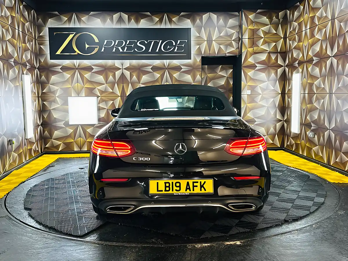 Used 2019 Mercedes-Benz C Class AMG Line Premium Plus Black - Interior and Exterior details 4