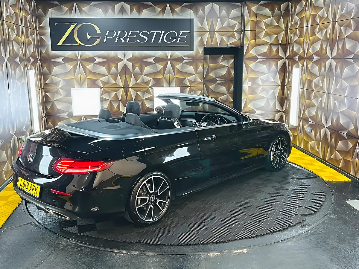 Used 2019 Mercedes-Benz C Class AMG Line Premium Plus Black - Interior and Exterior details 6