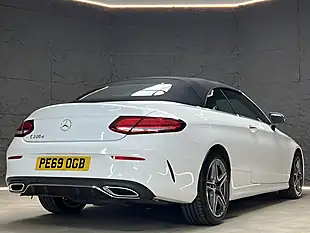 Used 2019 Mercedes-Benz C-Class AMG Line (premium Plus) Polar White - Interior and Exterior details 12