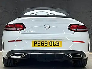Used 2019 Mercedes-Benz C-Class AMG Line (premium Plus) Polar White - Interior and Exterior details 14