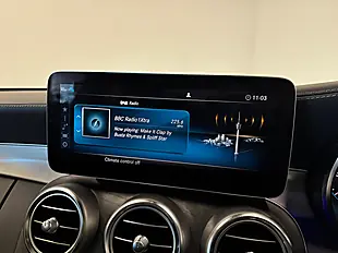 Used 2019 Mercedes-Benz C Class AMG Line Premium Plus White - Interior and Exterior details 16