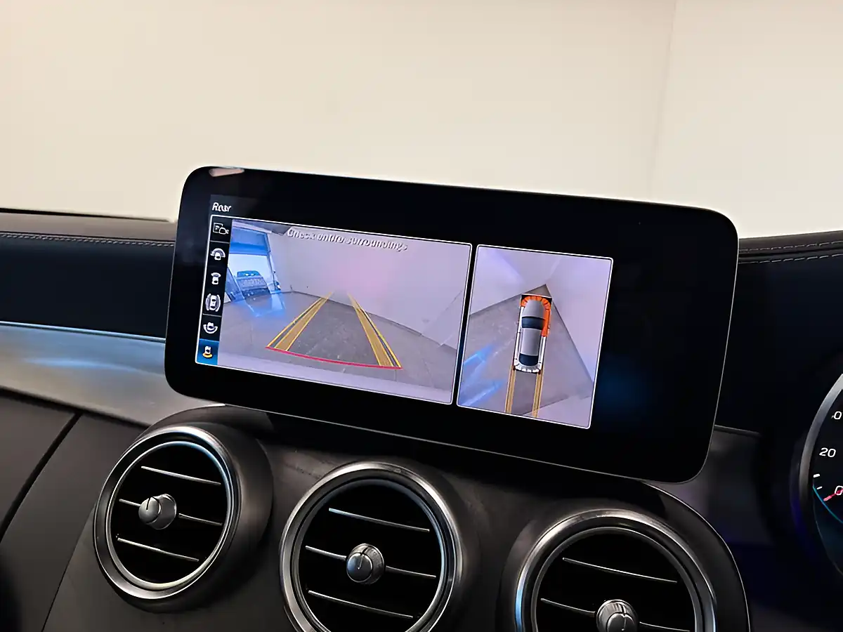 Used 2019 Mercedes-Benz C Class AMG Line Premium Plus White - Interior and Exterior details 19