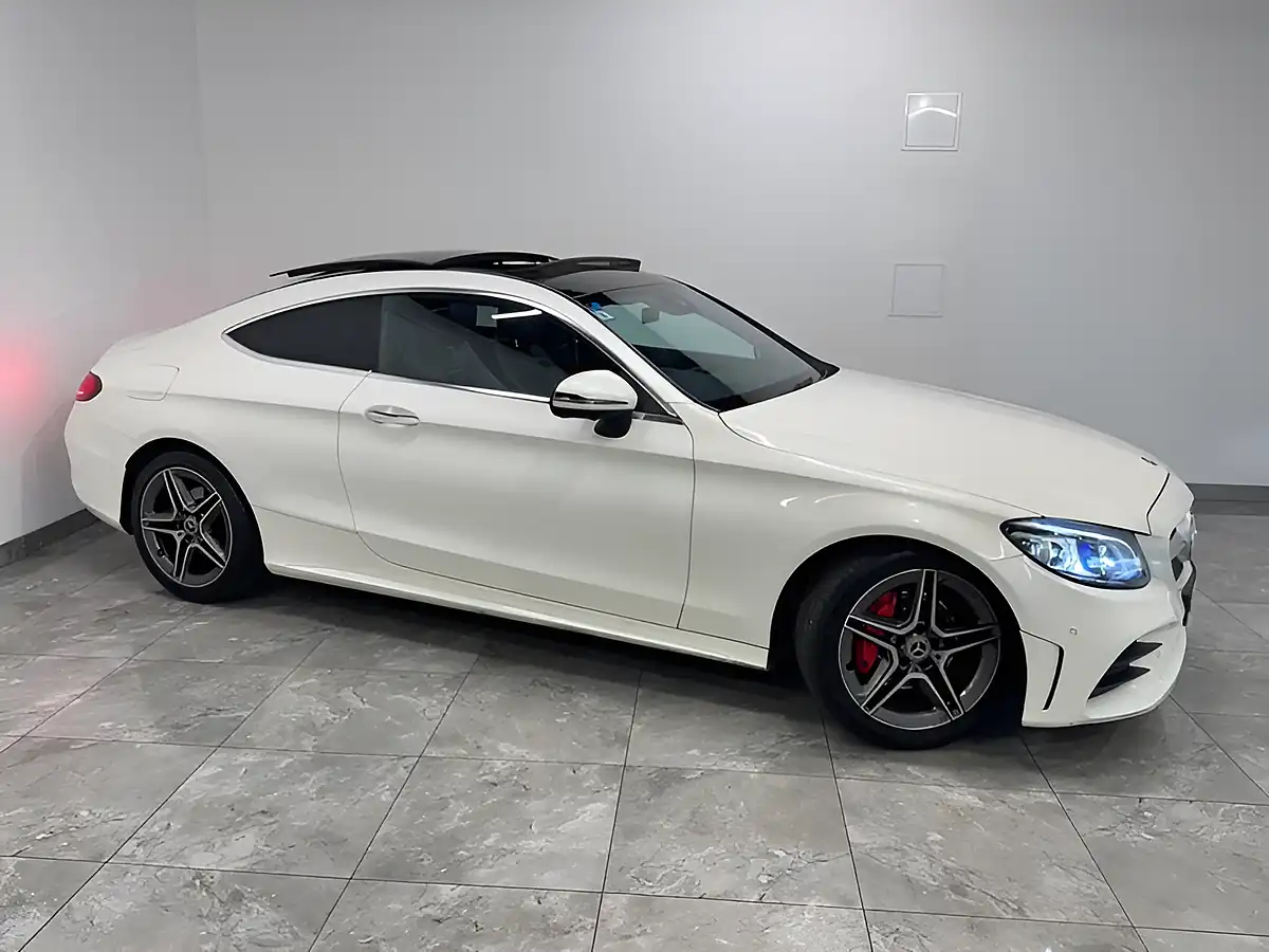 Used 2019 Mercedes-Benz C Class AMG Line Premium Plus White - Interior and Exterior details 2