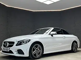 Used 2019 Mercedes-Benz C-Class AMG Line (premium Plus) White - Interior and Exterior details 3
