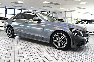 Used 2019 Mercedes-Benz C-Class AMG Line (premium) Selenite Grey - Interior and Exterior details 10