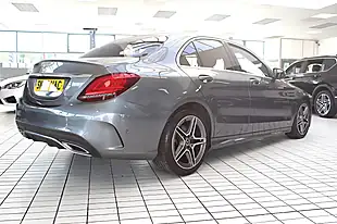 Used 2019 Mercedes-Benz C-Class AMG Line (premium) Selenite Grey - Interior and Exterior details 12