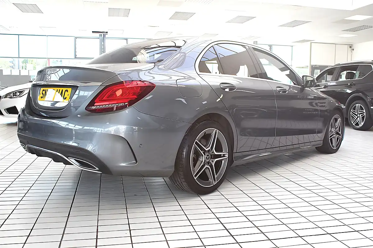 Used 2019 Mercedes-Benz C-Class AMG Line (premium) Selenite Grey - Interior and Exterior details 12