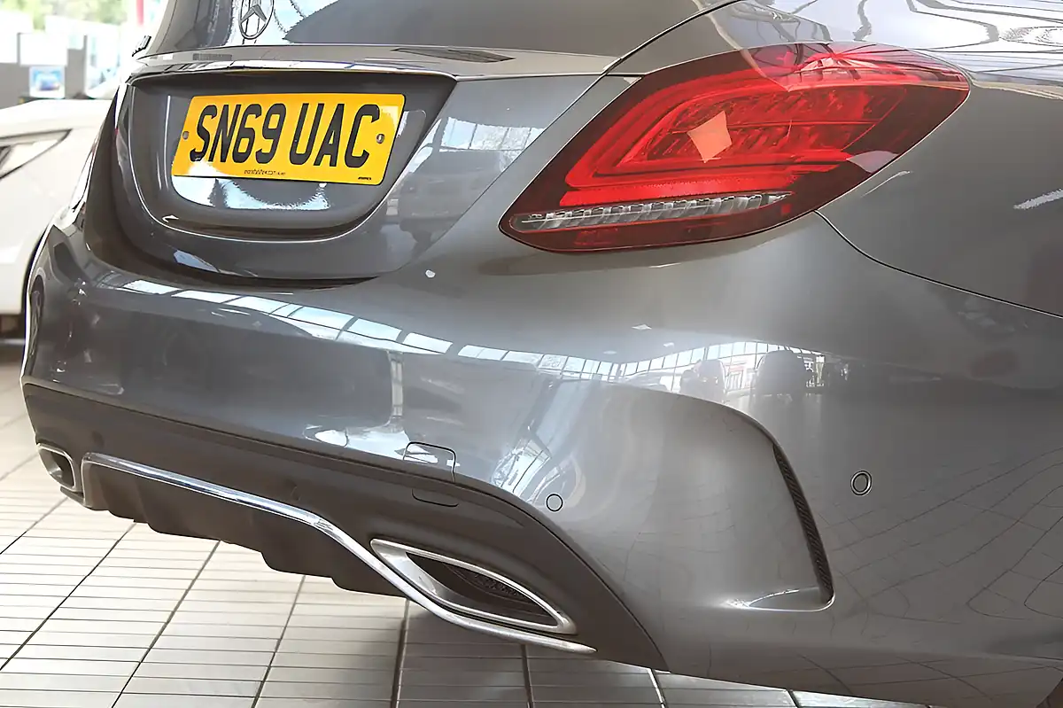 Used 2019 Mercedes-Benz C-Class AMG Line (premium) Selenite Grey - Interior and Exterior details 13