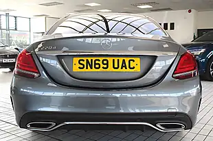 Used 2019 Mercedes-Benz C-Class AMG Line (premium) Selenite Grey - Interior and Exterior details 16