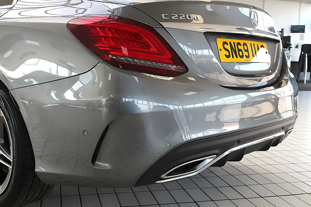Used 2019 Mercedes-Benz C-Class AMG Line (premium) Selenite Grey - Interior and Exterior details 17