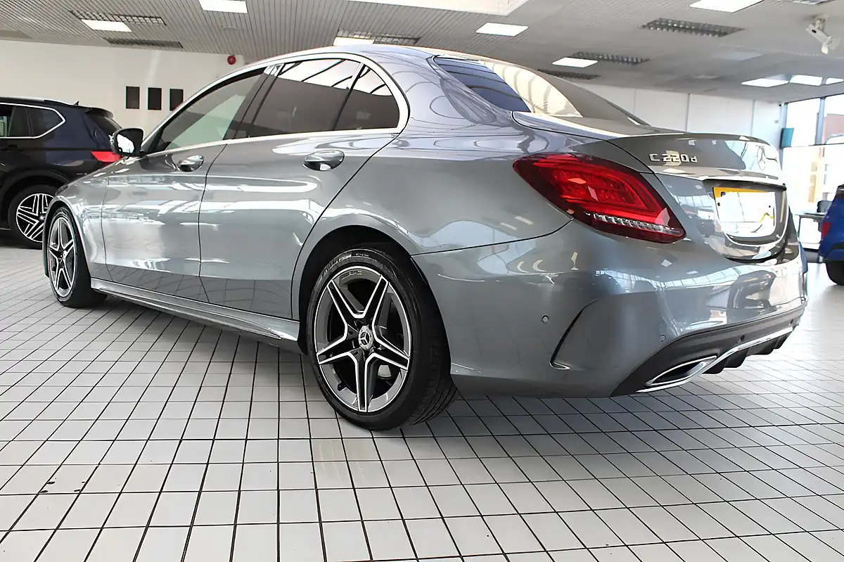 Used 2019 Mercedes-Benz C-Class AMG Line (premium) Selenite Grey - Interior and Exterior details 18
