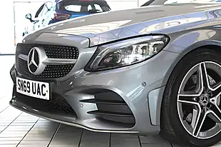 Used 2019 Mercedes-Benz C-Class AMG Line (premium) Selenite Grey - Interior and Exterior details 4