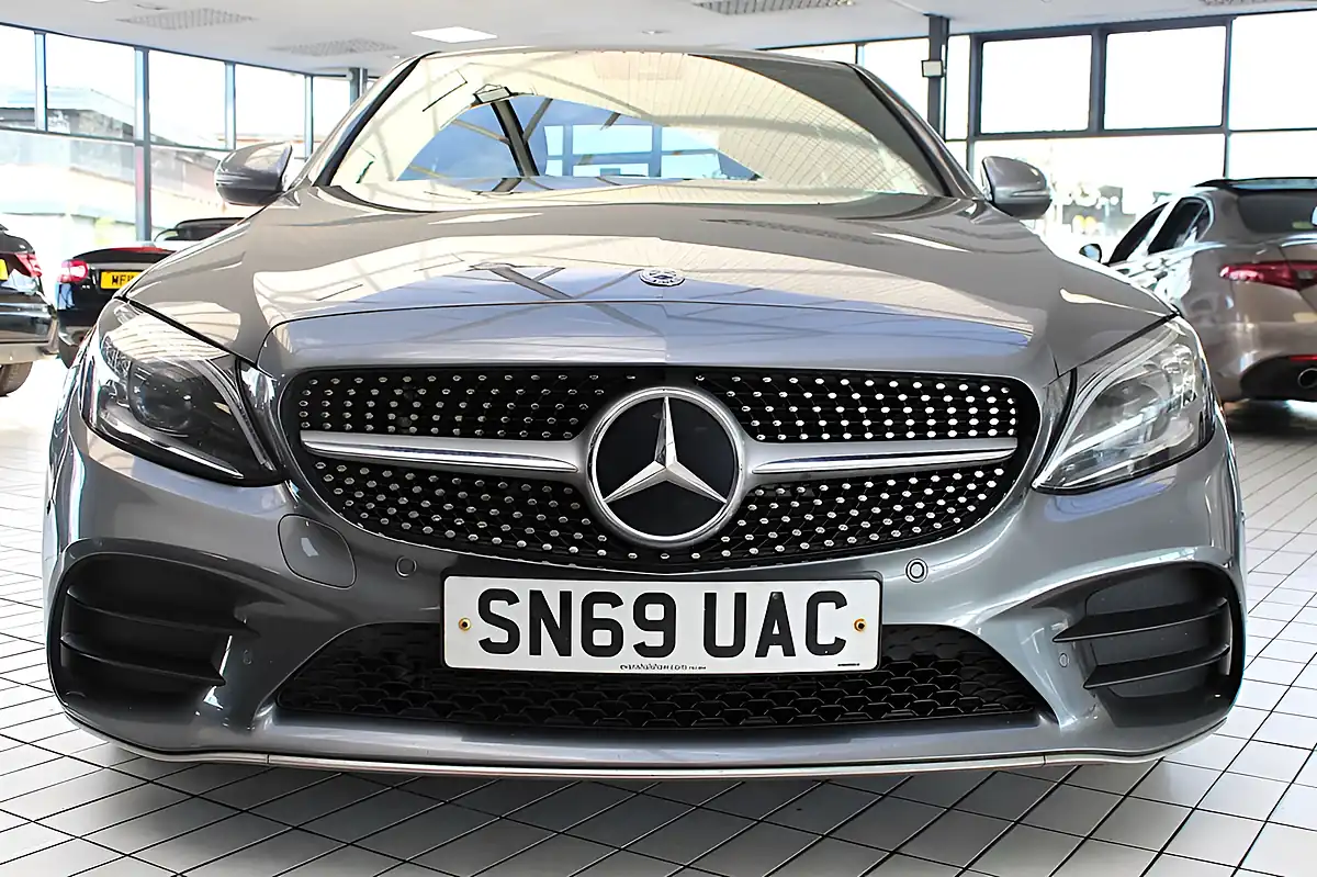 Used 2019 Mercedes-Benz C-Class AMG Line (premium) Selenite Grey - Interior and Exterior details 8