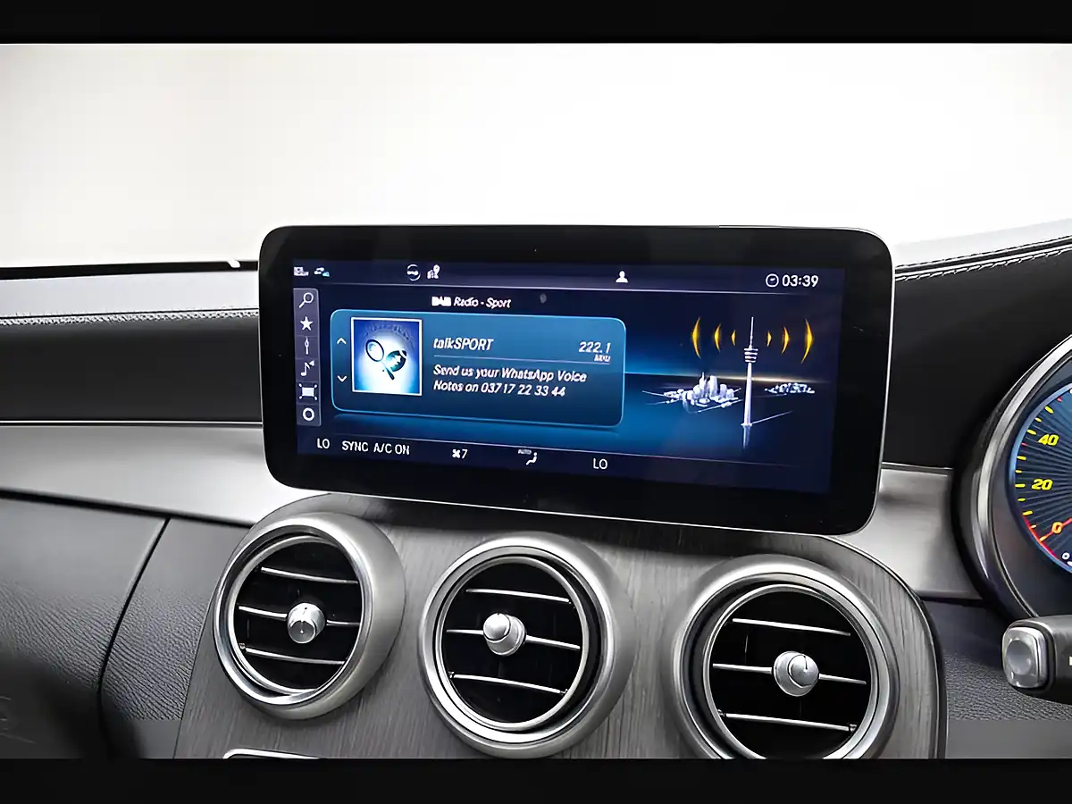 Used 2019 Mercedes-Benz C Class AMG Line (premium) Silver - Interior and Exterior details 13