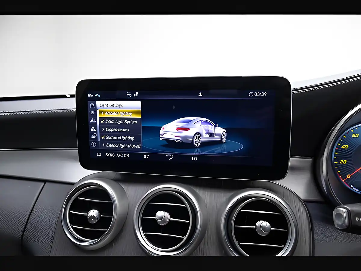 Used 2019 Mercedes-Benz C Class AMG Line (premium) Silver - Interior and Exterior details 15