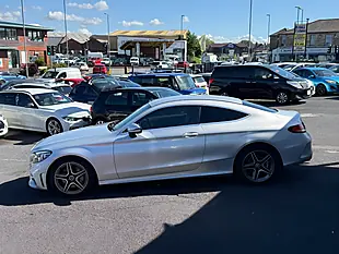 Used 2019 Mercedes-Benz C Class AMG Line (premium) Silver - Interior and Exterior details 10