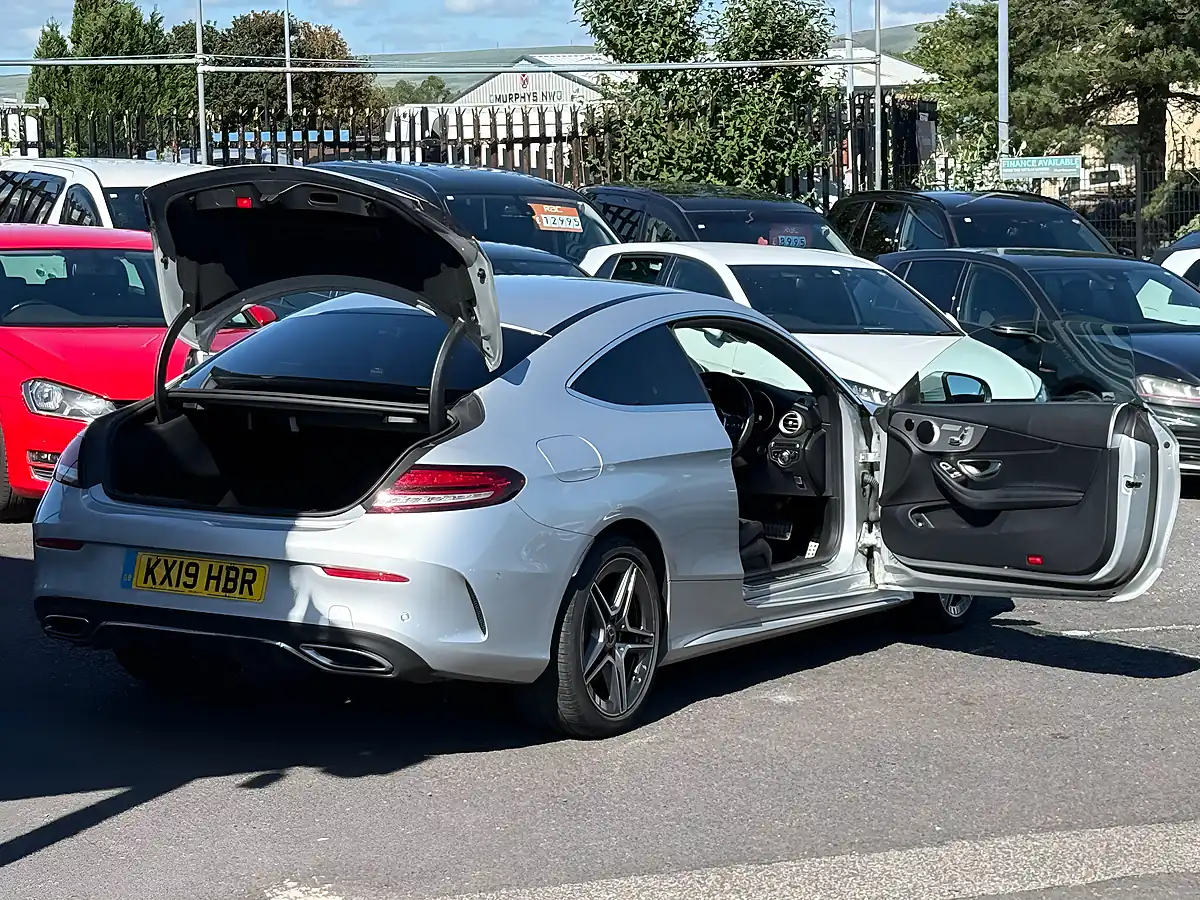 Used 2019 Mercedes-Benz C Class AMG Line (premium) Silver - Interior and Exterior details 2