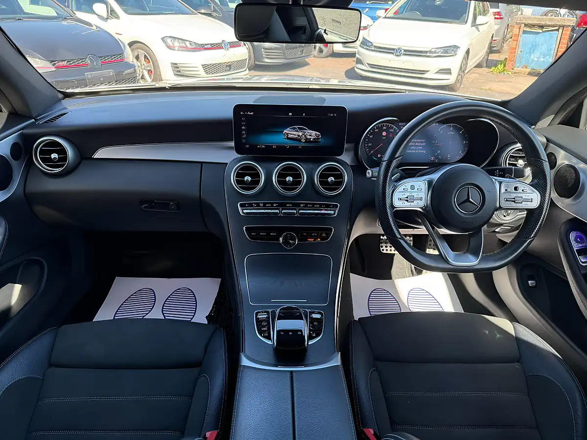 Used 2019 Mercedes-Benz C Class AMG Line (premium) Silver - Interior and Exterior details 3