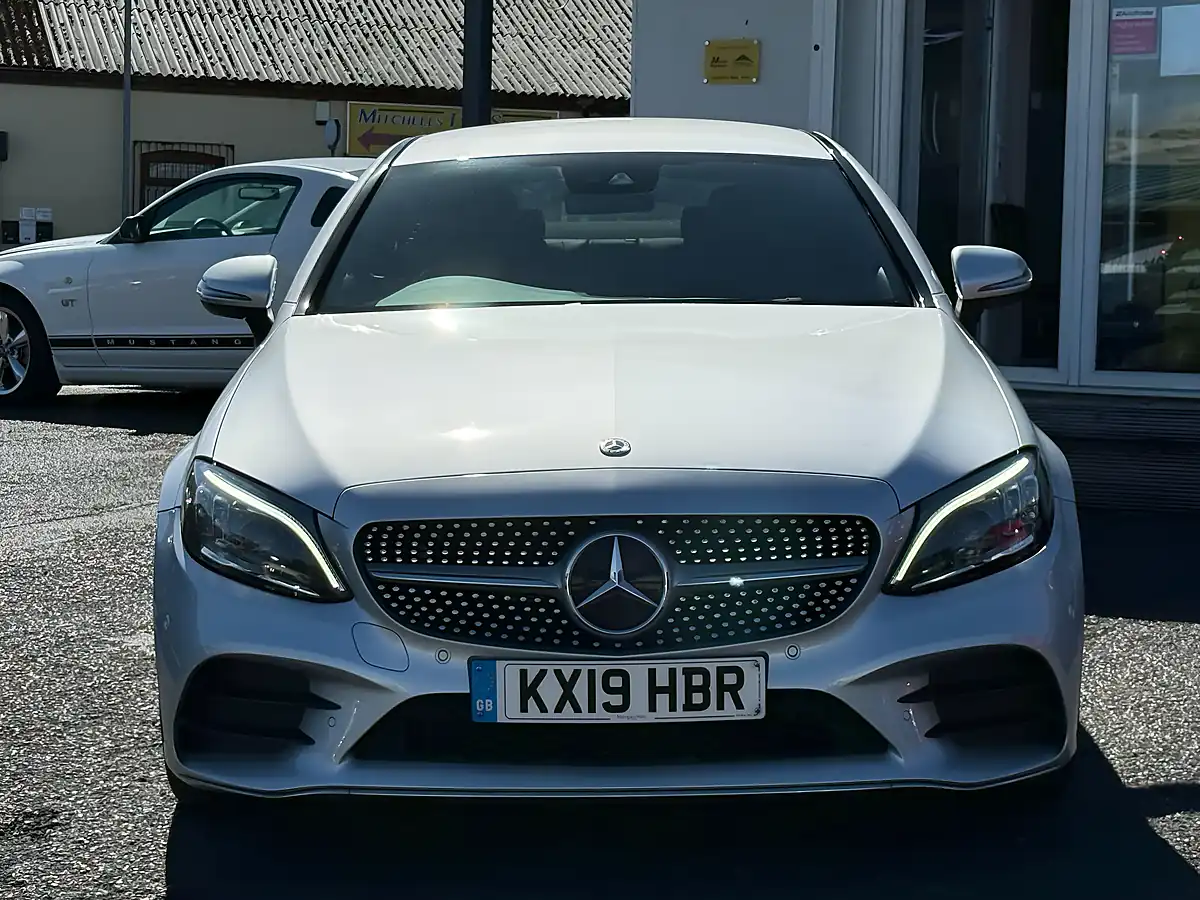 Used 2019 Mercedes-Benz C Class AMG Line (premium) Silver - Interior and Exterior details 7