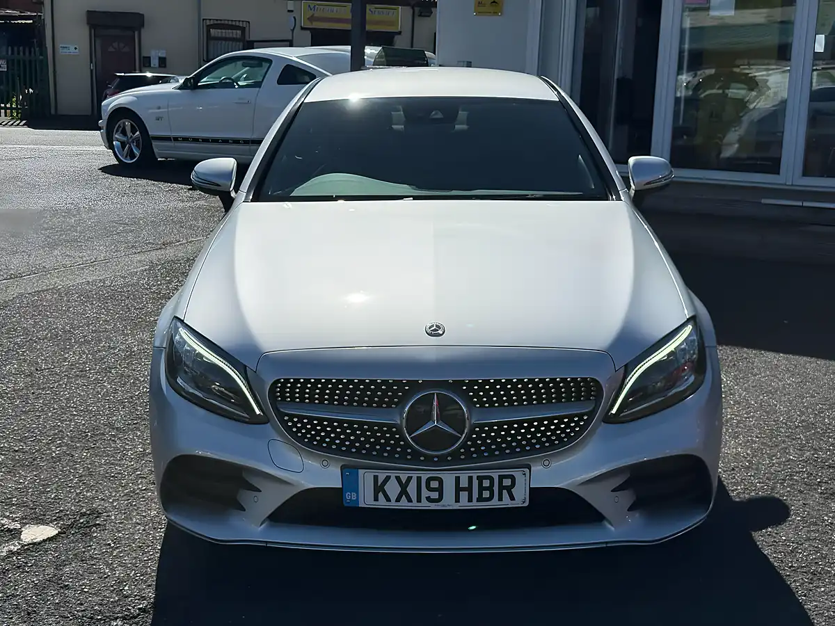 Used 2019 Mercedes-Benz C Class AMG Line (premium) Silver - Interior and Exterior details 8