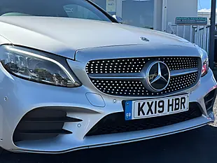 Used 2019 Mercedes-Benz C Class AMG Line (premium) Silver - Interior and Exterior details 9