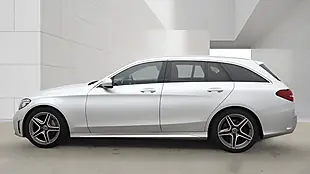 Used 2019 Mercedes-Benz C Class AMG Line Premium Silver - Interior and Exterior details 6