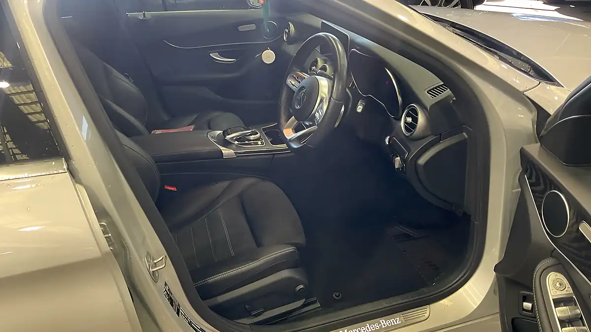 Used 2019 Mercedes-Benz C Class AMG Line Premium Silver - Interior and Exterior details 7