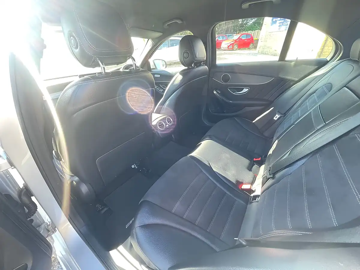 Used 2019 Mercedes-Benz C Class AMG Line (premium) Silver - Interior and Exterior details 15