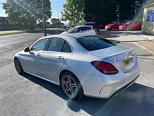 Used 2019 Mercedes-Benz C Class AMG Line (premium) Silver - Interior and Exterior details 3