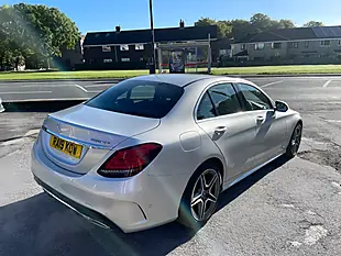 Used 2019 Mercedes-Benz C Class AMG Line (premium) Silver - Interior and Exterior details 5