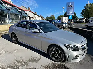 Used 2019 Mercedes-Benz C Class AMG Line (premium) Silver - Interior and Exterior details 7