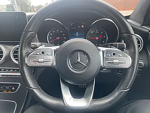 Used 2019 Mercedes-Benz C Class AMG Line (premium) Silver - Interior and Exterior details 12