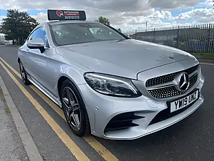 Used 2019 Mercedes-Benz C Class AMG Line (premium) Silver - Interior and Exterior details 3