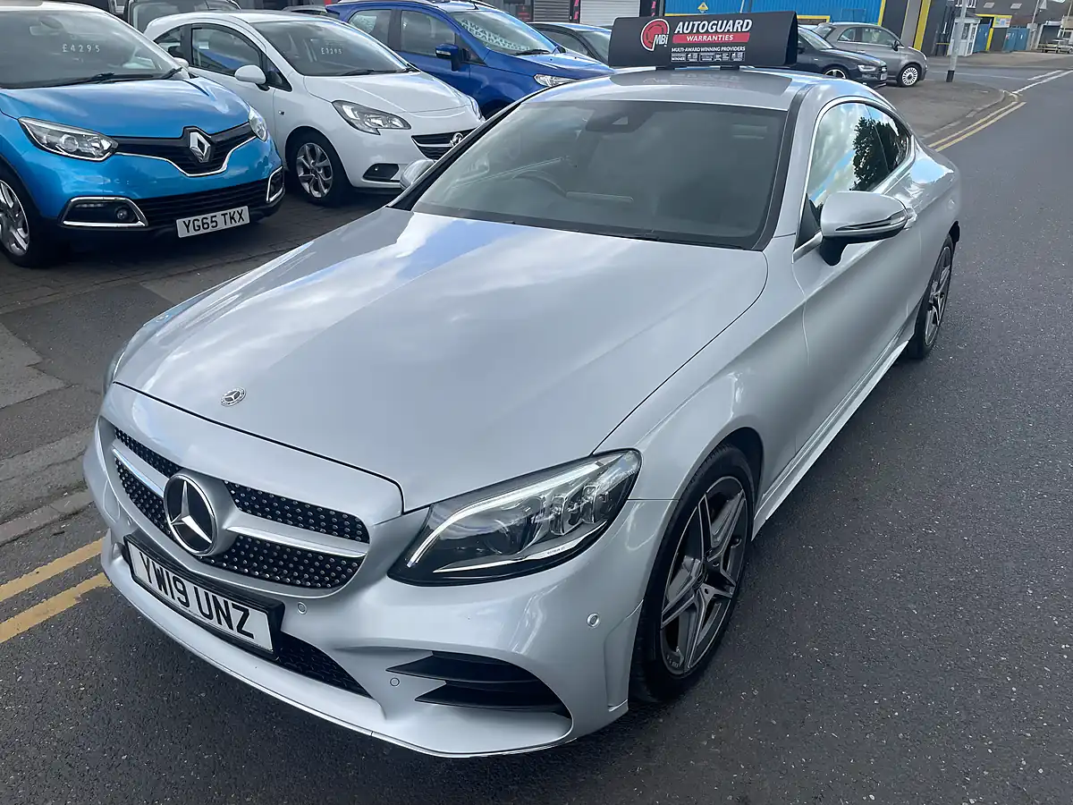 Used 2019 Mercedes-Benz C Class AMG Line (premium) Silver - Interior and Exterior details 7