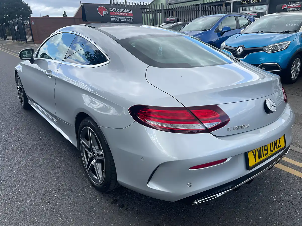 Used 2019 Mercedes-Benz C Class AMG Line (premium) Silver - Interior and Exterior details 8