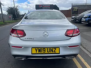 Used 2019 Mercedes-Benz C Class AMG Line (premium) Silver - Interior and Exterior details 9