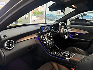 Used 2019 Mercedes-Benz C-Class AMG Line (premium) Silver - Interior and Exterior details 13