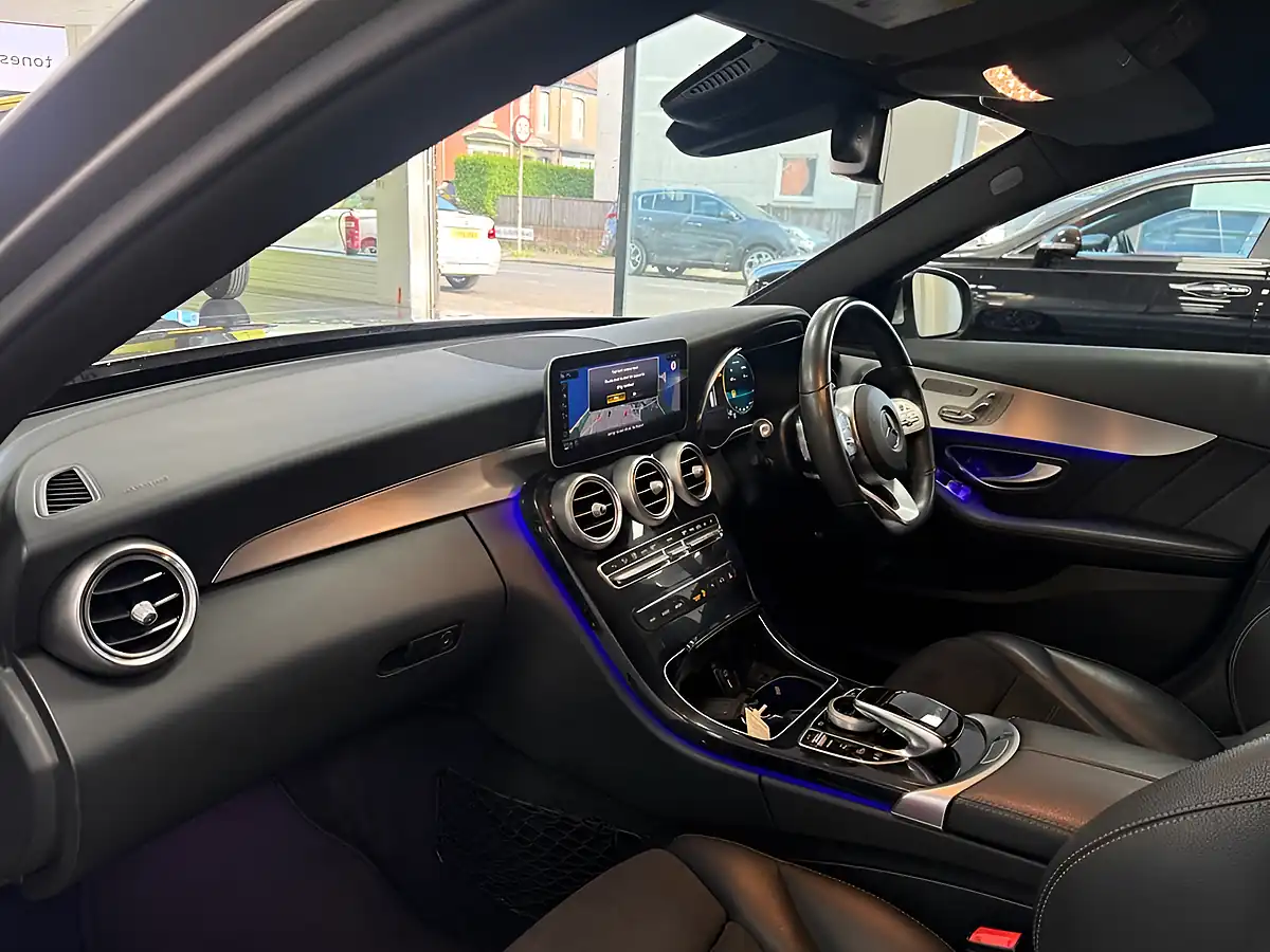 Used 2019 Mercedes-Benz C-Class AMG Line (premium) Silver - Interior and Exterior details 13
