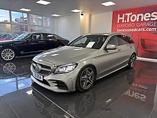 Used 2019 Mercedes-Benz C-Class AMG Line (premium) Silver - Interior and Exterior details 18