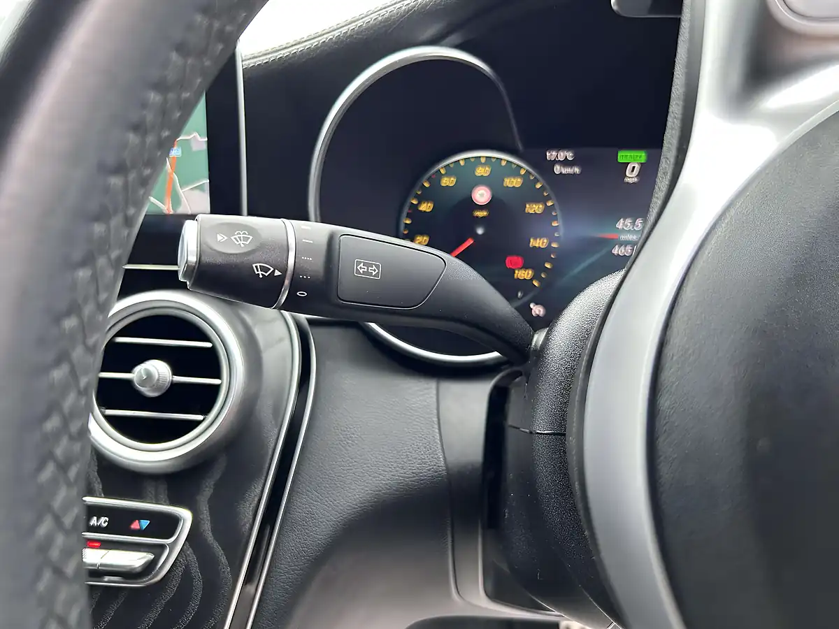 Used 2019 Mercedes-Benz C Class AMG Line Premium White - Interior and Exterior details 14