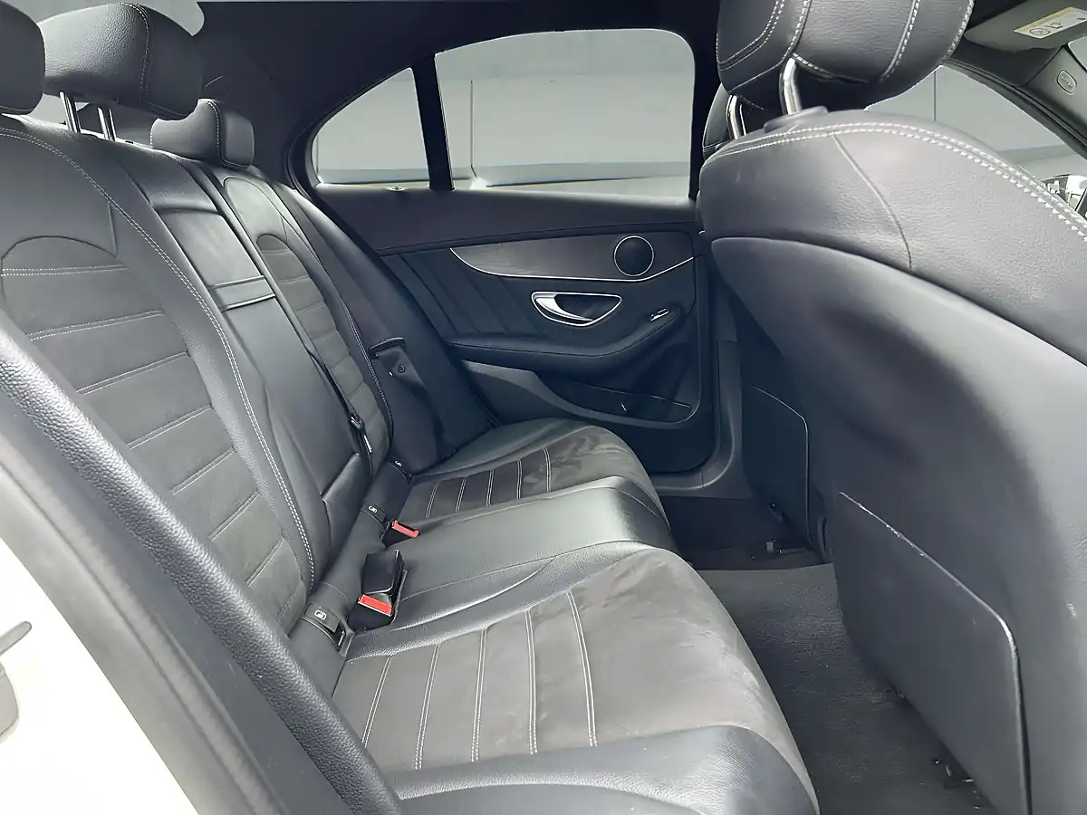 Used 2019 Mercedes-Benz C Class AMG Line Premium White - Interior and Exterior details 15