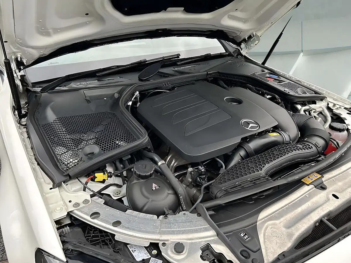 Used 2019 Mercedes-Benz C Class AMG Line Premium White - Interior and Exterior details 17