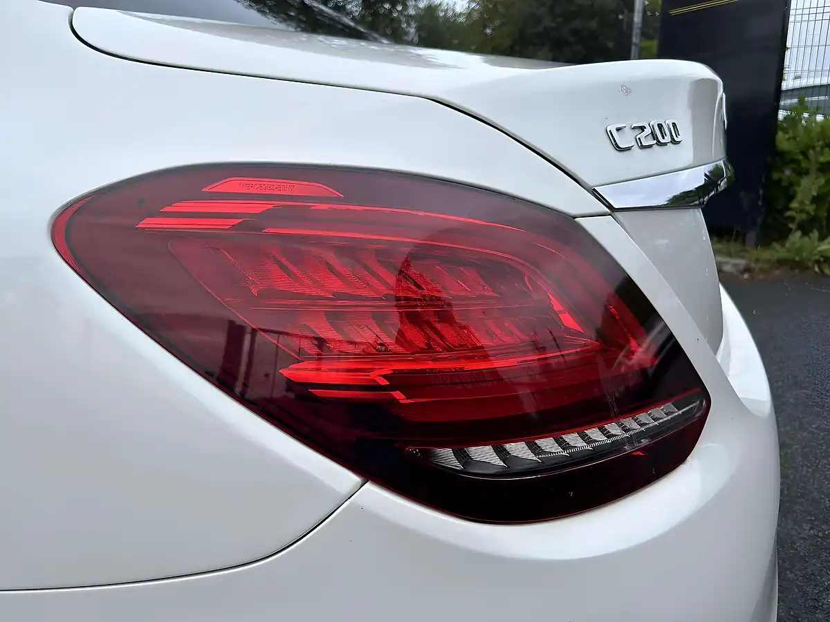 Used 2019 Mercedes-Benz C Class AMG Line Premium White - Interior and Exterior details 20