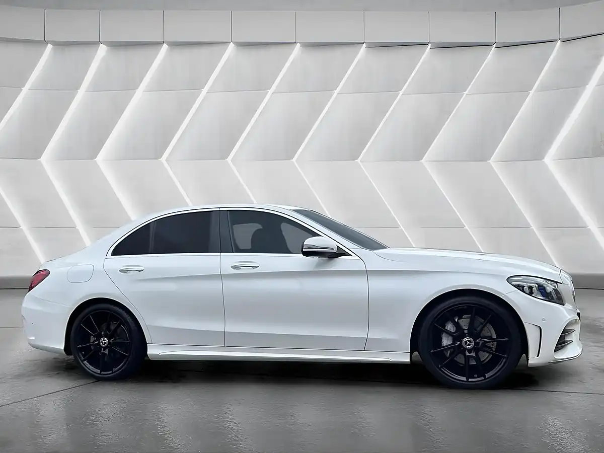 Used 2019 Mercedes-Benz C Class AMG Line Premium White - Interior and Exterior details 4